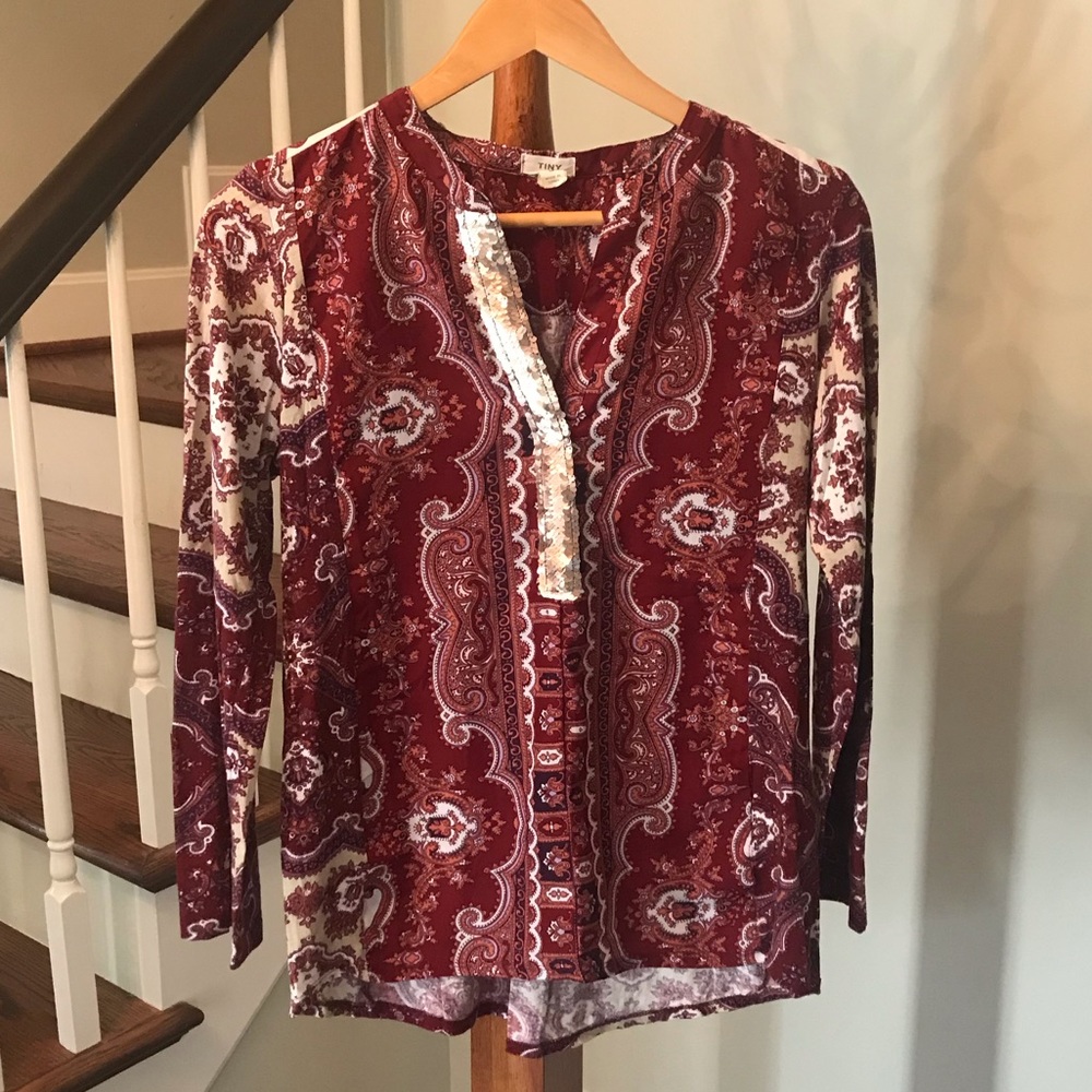 Anthropologie blouse by Tiny, S